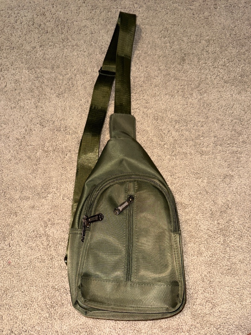 Westend Olive Green Crossbody Bag